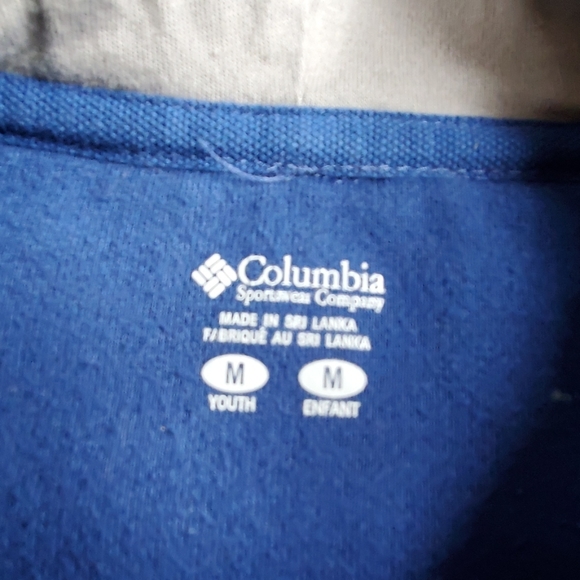 Y2K Columbia Graphic Pullover Hoodie - Picture 4 of 8
